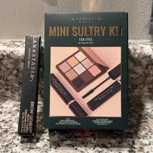 Anastasia Beverly Hills Brow Genius and Sultry Eyeshadow and Mascara Set